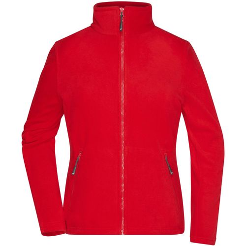 Ladies' Fleece Jacket - Fleecejacke mit Stehkragen im klassischen Design [Gr. M] (Art.-Nr. CA105591) - Pflegeleichter Anti-Pilling Microfleece
...