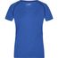 Ladies' Sports T-Shirt - Funktionsshirt für Fitness und Sport [Gr. XXL] (blue-melange/navy) (Art.-Nr. CA105954)