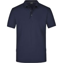 Men's Pima Polo - Poloshirt in Premiumqualität [Gr. M] (navy) (Art.-Nr. CA108294)