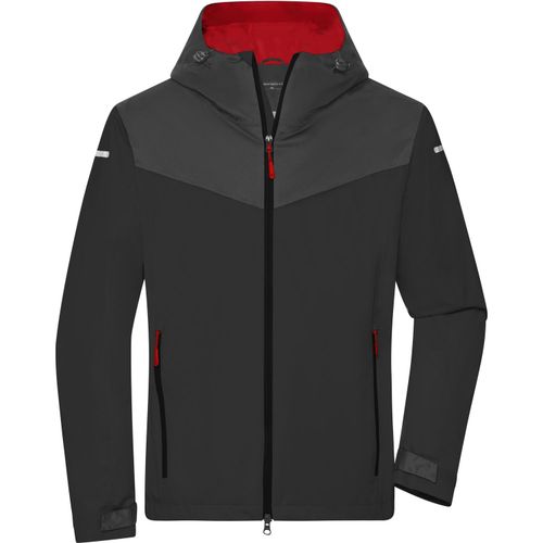 Men's Allweather Jacket - Leichte, gefütterte Outdoor Softshelljacke für extreme Wetterbedingungen [Gr. M] (Art.-Nr. CA110447) - Funktionsmaterial aus recyceltem Polyest...