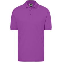 Classic Polo - Hochwertiges Polohemd mit Armbündchen [Gr. L] (Purple) (Art.-Nr. CA111810)