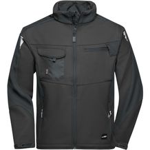 Workwear Softshell Jacket - Professionelle Softshelljacke mit hochwertiger Ausstattung [Gr. 3XL] (black/black) (Art.-Nr. CA112047)