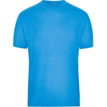 Men's BIO Workwear T-Shirt - Strapazierfähiges und pflegeleichtes T-Shirt [Gr. XS] (aqua) (Art.-Nr. CA112136)