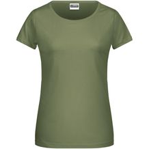 Ladies' Basic-T - Damen T-Shirt in klassischer Form [Gr. XL] (khaki) (Art.-Nr. CA112755)