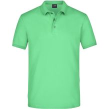 Men's Elastic Polo Piqué - Klassisches Polo in elastischer Piqué-Qualität [Gr. M] (lime-green) (Art.-Nr. CA112999)