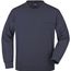 Men's Round Sweat Pocket - Klassisches Sweatshirt mit Brusttasche [Gr. L] (navy) (Art.-Nr. CA113230)