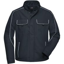 Workwear Softshell Jacket - Professionelle Softshelljacke im cleanen Look mit hochwertigen Details [Gr. 6XL] (carbon) (Art.-Nr. CA113299)