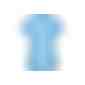 Ladies' T-Shirt Striped - T-Shirt in maritimem Look mit Brusttasche [Gr. M] (Art.-Nr. CA113326) - 100% gekämmte, ringgesponnene BIO-Baumw...