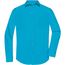 Men's Shirt Longsleeve Poplin - Klassisches Shirt aus pflegeleichtem Mischgewebe [Gr. 3XL] (Turquoise) (Art.-Nr. CA113696)