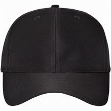 6 Panel Workwear Cap - 6 Panel Sun-Protection Cap (black) (Art.-Nr. CA114257)