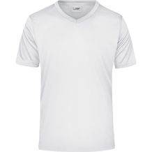 Men's Active-V - Funktions T-Shirt für Freizeit und Sport [Gr. L] (white) (Art.-Nr. CA114294)