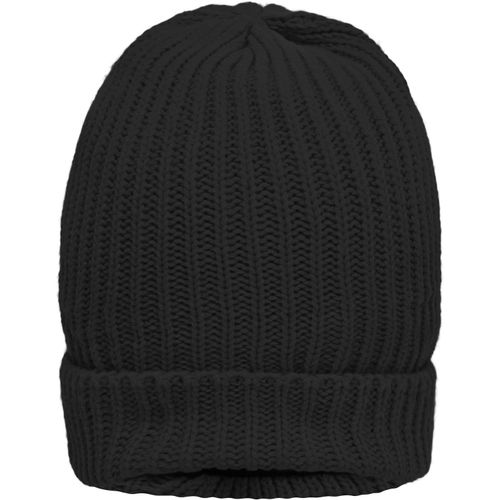 Warm Knitted Cap - Wärmende Strick-Mütze mit Thinsulate Futter (Art.-Nr. CA114319) - Breiter Umschlag
Grobe Strickoptik

Höh...