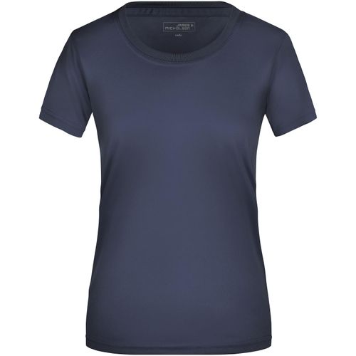 Ladies' Active-T - Funktions T-Shirt für Freizeit und Sport [Gr. XS] (Art.-Nr. CA114626) - Feiner Single Jersey
Necktape
Doppelnäh...