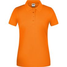 Ladies' BIO Workwear Polo - Pflegeleichtes und strapazierfähiges Polo [Gr. 4XL] (orange) (Art.-Nr. CA115043)