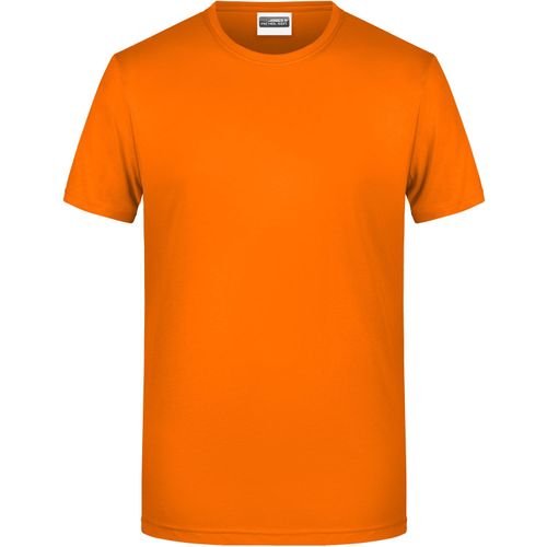Men's Basic-T - Herren T-Shirt in klassischer Form [Gr. L] (Art.-Nr. CA115228) - 100% gekämmte, ringgesponnene BIO-Baumw...