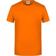 Men's Basic-T - Herren T-Shirt in klassischer Form [Gr. L] (orange) (Art.-Nr. CA115228)