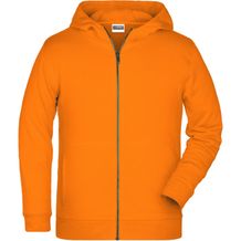 Children's Zip Hoody - Sweatjacke mit Kapuze und Reißverschluss [Gr. XL] (orange) (Art.-Nr. CA115949)