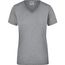Ladies' Workwear T-Shirt - Strapazierfähiges und pflegeleichtes T-Shirt [Gr. S] (grey-heather) (Art.-Nr. CA116499)