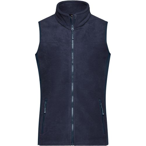 Ladies' Workwear Fleece Vest - Strapazierfähige Fleeceweste im Materialmix [Gr. XXL] (Art.-Nr. CA116763) - Pflegeleichter Anti-Pilling-Microfleece
...
