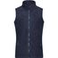 Ladies' Workwear Fleece Vest - Strapazierfähige Fleeceweste im Materialmix [Gr. XXL] (navy/navy) (Art.-Nr. CA116763)