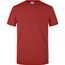 Men's Workwear T-Shirt - Strapazierfähiges und pflegeleichtes T-Shirt [Gr. 5XL] (wine) (Art.-Nr. CA116785)