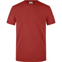 Men's Workwear T-Shirt - Strapazierfähiges und pflegeleichtes T-Shirt [Gr. 5XL] (wine) (Art.-Nr. CA116785)