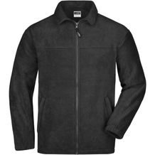 Full-Zip Fleece - Jacke in schwerer Fleece-Qualität [Gr. L] (black) (Art.-Nr. CA117304)