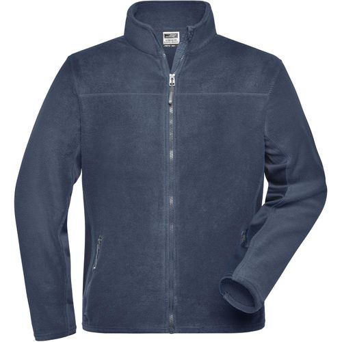 Men's Workwear Fleece Jacket - Strapazierfähige Fleecejacke im Materialmix [Gr. 6XL] (Art.-Nr. CA117371) - Pflegeleichter Anti-Pilling-Microfleece
...