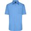 Men's Shirt Shortsleeve Poplin - Klassisches Shirt aus pflegeleichtem Mischgewebe [Gr. XL] (aqua) (Art.-Nr. CA117694)