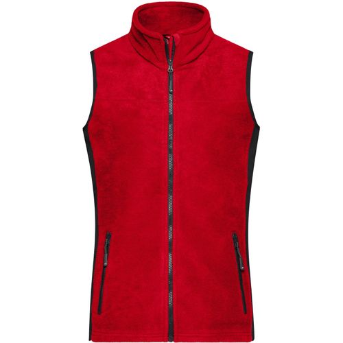 Ladies' Workwear Fleece Vest - Strapazierfähige Fleeceweste im Materialmix [Gr. M] (Art.-Nr. CA117772) - Pflegeleichter Anti-Pilling-Microfleece
...
