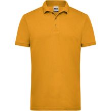 Men's Workwear Polo - Pflegeleichtes und strapazierfähiges Polo [Gr. 5XL] (gold-yellow) (Art.-Nr. CA117831)