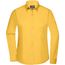 Ladies' Shirt Longsleeve Poplin - Klassisches Shirt aus pflegeleichtem Mischgewebe [Gr. XXL] (Yellow) (Art.-Nr. CA118120)