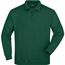 Polo-Sweat Heavy - Klassisches Komfort Polo-Sweatshirt [Gr. S] (dark-green) (Art.-Nr. CA118169)