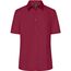 Ladies' Business Shirt Short-Sleeved - Klassisches Shirt aus strapazierfähigem Mischgewebe [Gr. 3XL] (wine) (Art.-Nr. CA118701)