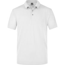 Worker Polo - Strapazierfähiges und pflegeleichtes Piqué-Polohemd für Freizeit und Beruf [Gr. XL] (white) (Art.-Nr. CA119573)