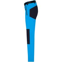 Ladies' Trekking Pants - Bi-elastische Outdoorhose in sportlicher Optik [Gr. XS] (blau) (Art.-Nr. CA119905)