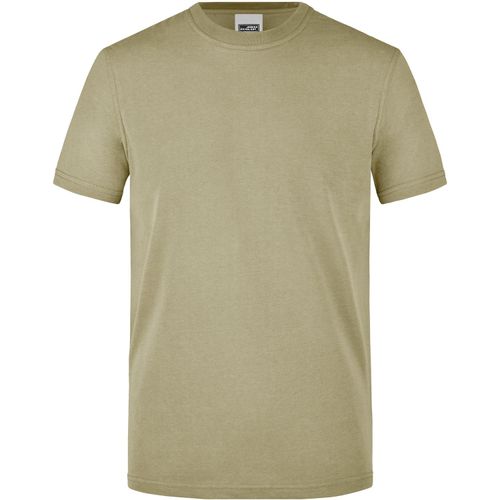 Men's Workwear T-Shirt - Strapazierfähiges und pflegeleichtes T-Shirt [Gr. 4XL] (Art.-Nr. CA120074) - Materialmix aus Baumwolle und Polyester...