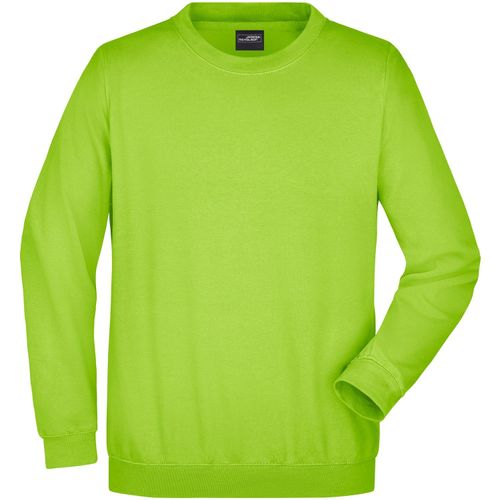 Round-Sweat Heavy - Klassisches Komfort Rundhals-Sweatshirt [Gr. S] (Art.-Nr. CA120123) - Hochwertige Sweat-Qualität mit angeraut...