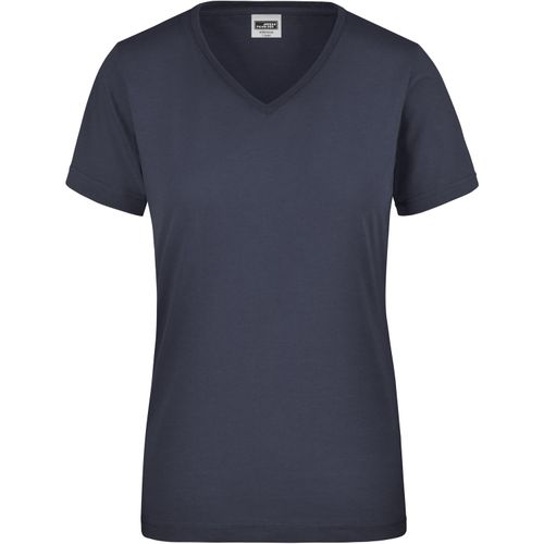 Ladies' Workwear T-Shirt - Strapazierfähiges und pflegeleichtes T-Shirt [Gr. M] (Art.-Nr. CA120398) - Materialmix aus Baumwolle und Polyester...