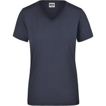 Ladies' Workwear T-Shirt - Strapazierfähiges und pflegeleichtes T-Shirt [Gr. M] (navy) (Art.-Nr. CA120398)