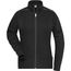 Ladies' Workwear Sweat-Jacket - Sweatjacke mit Stehkragen und Kontrastpaspel [Gr. S] (black) (Art.-Nr. CA120624)