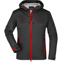Ladies' Outdoor Jacket - Ultraleichte Softshelljacke für extreme Wetterbedingungen [Gr. XL] (black/red) (Art.-Nr. CA120682)