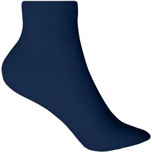 Bio Sneaker Socks - Klassische, kurze Socke mit hohem BIO-Baumwollanteil [Gr. 35-38] (navy) (Art.-Nr. CA121583)