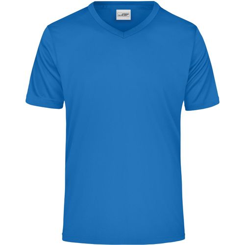 Men's Active-V - Funktions T-Shirt für Freizeit und Sport [Gr. S] (Art.-Nr. CA122709) - Feiner Single Jersey
V-Ausschnitt,...