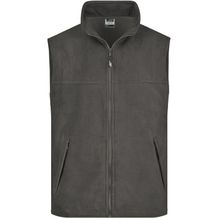 Fleece Vest - Wärmende Weste in schwerer Fleece-Qualität [Gr. M] (dark-grey) (Art.-Nr. CA122868)