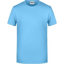 Men's Basic-T - Herren T-Shirt in klassischer Form [Gr. XL] (sky-blue) (Art.-Nr. CA122924)