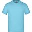 Junior Basic-T - Kinder Komfort-T-Shirt aus hochwertigem Single Jersey [Gr. XS] (sky-blue) (Art.-Nr. CA123471)
