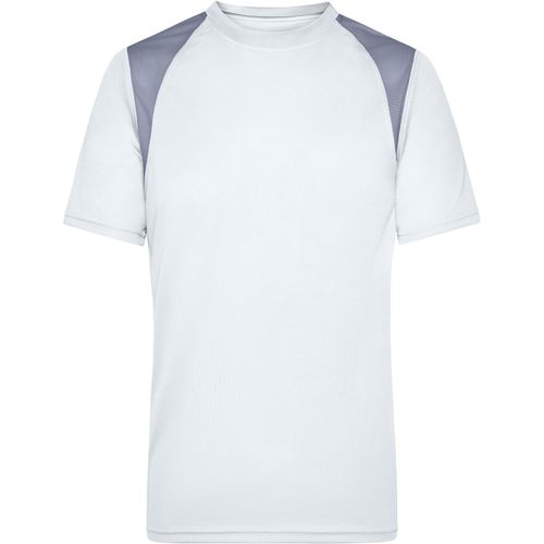 Men's Running-T - Atmungsaktives Laufshirt [Gr. XL] (Art.-Nr. CA123790) - Feuchtigkeitsregulierend, schnell...