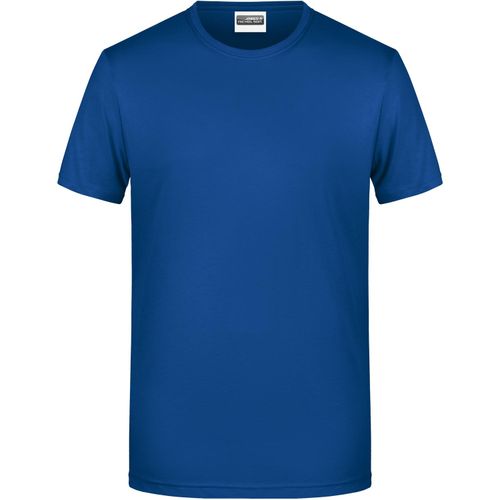 Men's Basic-T - Herren T-Shirt in klassischer Form [Gr. L] (Art.-Nr. CA124551) - 100% gekämmte, ringgesponnene BIO-Baumw...