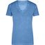Ladies' Gipsy T-Shirt - Trendiges T-Shirt mit V-Ausschnitt [Gr. S] (horizon-blue) (Art.-Nr. CA125257)
